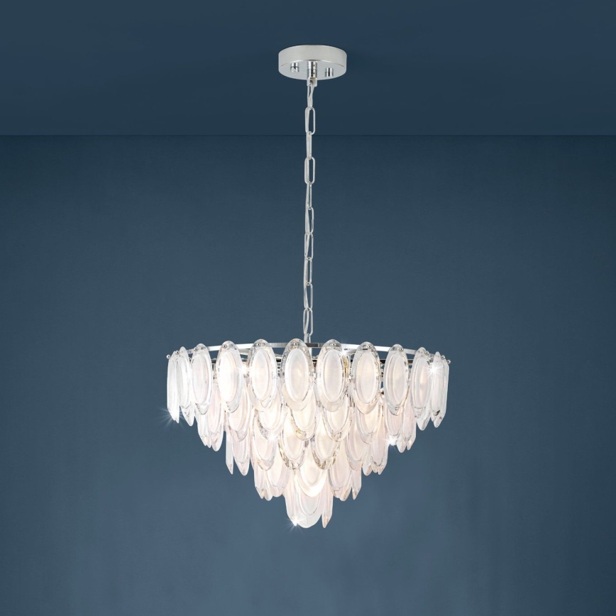 Eglo - Candelabro suspenso 10xE14/40W/230V
