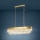 Eglo - Candelabro suspenso 13xE14/40W/230V dourado