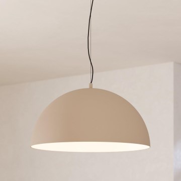 Eglo - Candelabro suspenso 1xE27/40W/230V bege