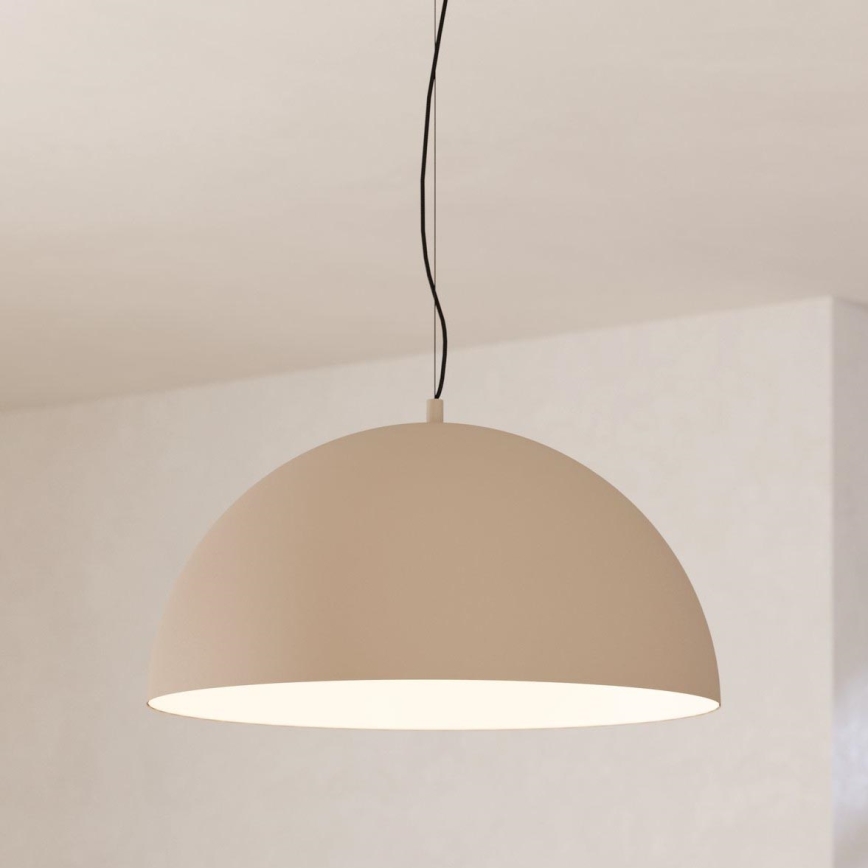 Eglo - Candelabro suspenso 1xE27/40W/230V bege