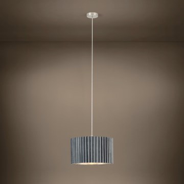 Eglo - Candelabro suspenso 1xE27/40W/230V cinzento