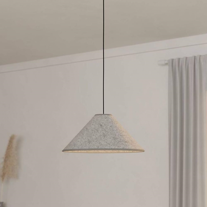Eglo - Candelabro suspenso 1xE27/40W/230V cinzento