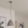 Eglo - Candelabro suspenso 1xE27/40W/230V cinzento