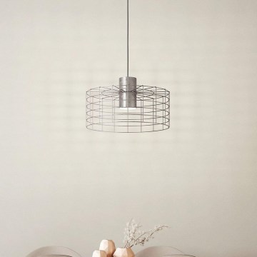 Eglo - Candelabro suspenso 1xE27/40W/230V d. 48 cm prateado