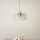 Eglo - Candelabro suspenso 1xE27/40W/230V d. 48 cm prateado