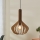 Eglo - Candelabro suspenso 1xE27/40W/230V diâmetro 38 cm bege