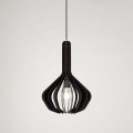 Eglo - Candelabro suspenso 1xE27/40W/230V diâmetro 38 cm preto