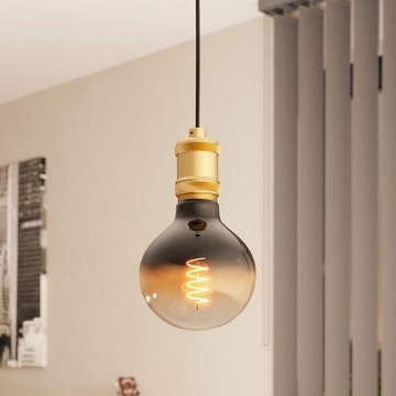 Eglo - Candelabro suspenso 1xE27/40W/230V dourado