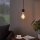 Eglo - Candelabro suspenso 1xE27/40W/230V preto/dourado