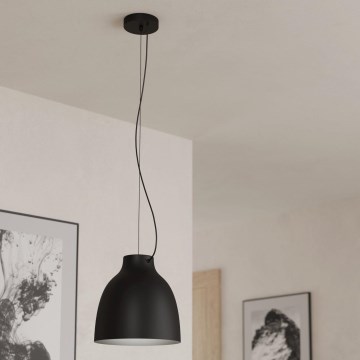 Eglo - Candelabro suspenso 1xE27/40W/230V preto