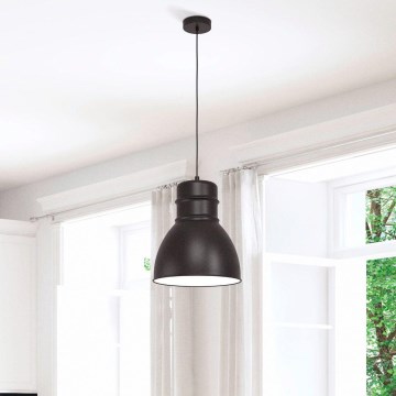 Eglo - Candelabro suspenso 1xE27/60W/230V preto