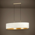 Eglo - Candelabro suspenso 2xE27/40W/230V branco