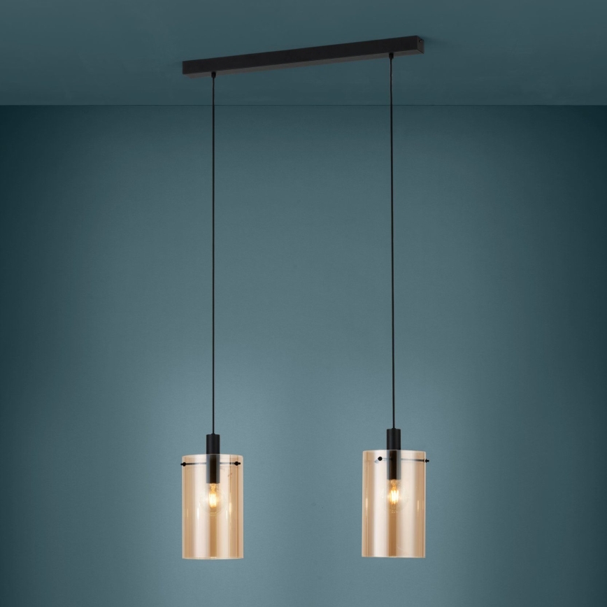 Eglo - Candelabro suspenso 2xE27/40W/230V
