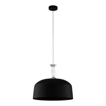 Eglo - Candelabro suspenso 3xE27/10W/230V preto