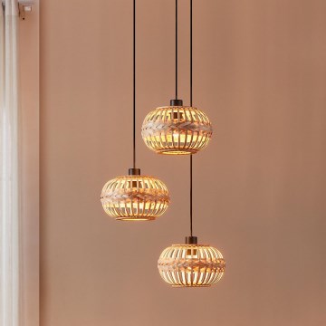 Eglo - Candelabro suspenso 3xE27/40W/230V diâmetro 48 cm