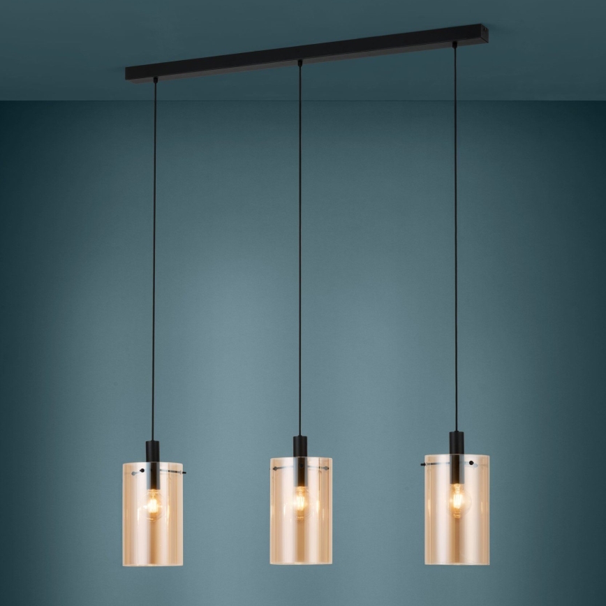Eglo - Candelabro suspenso 3xE27/40W/230V