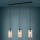 Eglo - Candelabro suspenso 3xE27/40W/230V