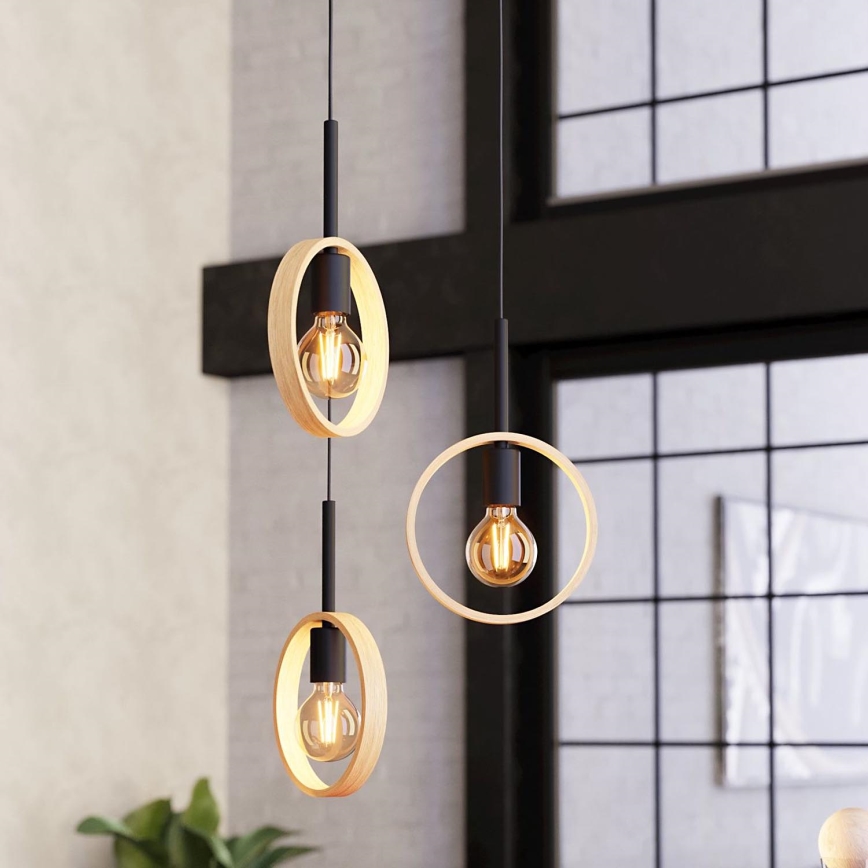 Eglo - Candelabro suspenso 3xE27/40W/230V