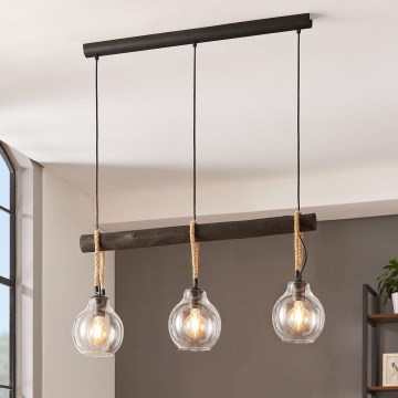 Eglo - Candelabro suspenso 3xE27/40W/230V