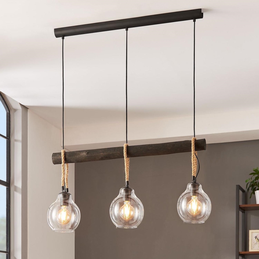 Eglo - Candelabro suspenso 3xE27/40W/230V