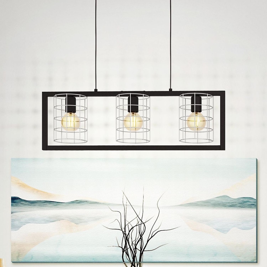 Eglo - Candelabro suspenso 3xE27/40W/230V