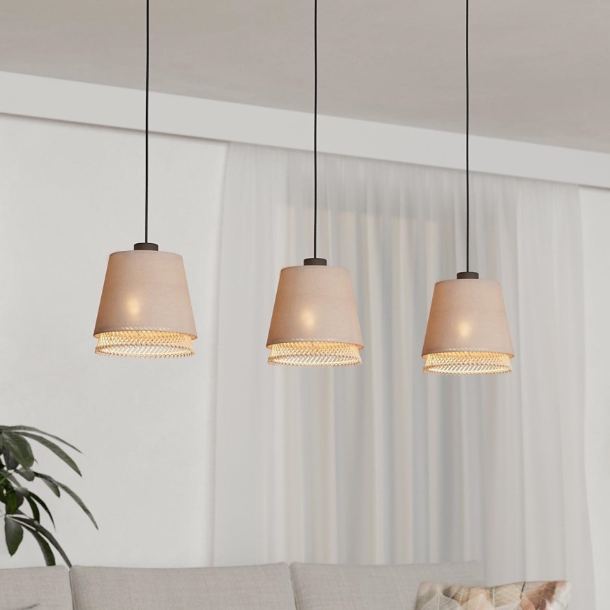 Eglo - Candelabro suspenso 3xE27/40W/230V