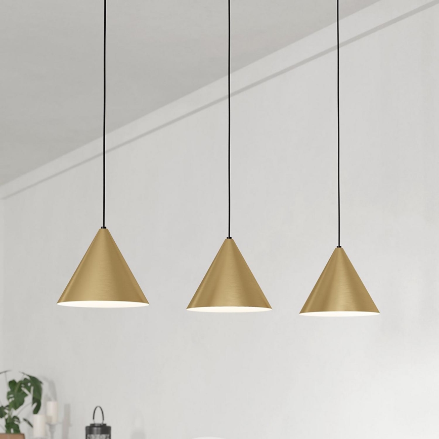 Eglo - Candelabro suspenso 3xE27/40W/230V