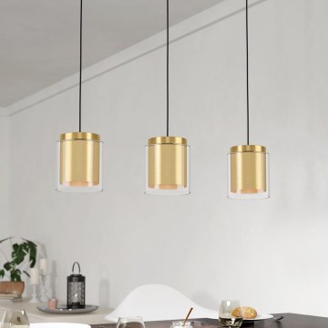Eglo - Candelabro suspenso 3xE27/40W/230V