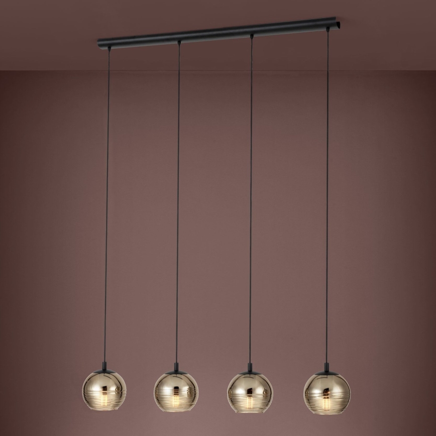 Eglo - Candelabro suspenso 4xE27/40W/230V