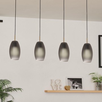 Eglo - Candelabro suspenso 4xE27/40W/230V