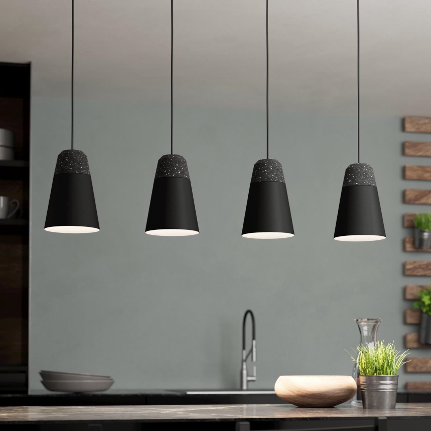 Eglo - Candelabro suspenso 4xE27/40W/230V