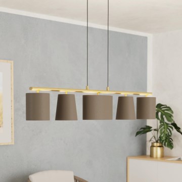 Eglo - Candelabro suspenso 5xE14/40W/230V