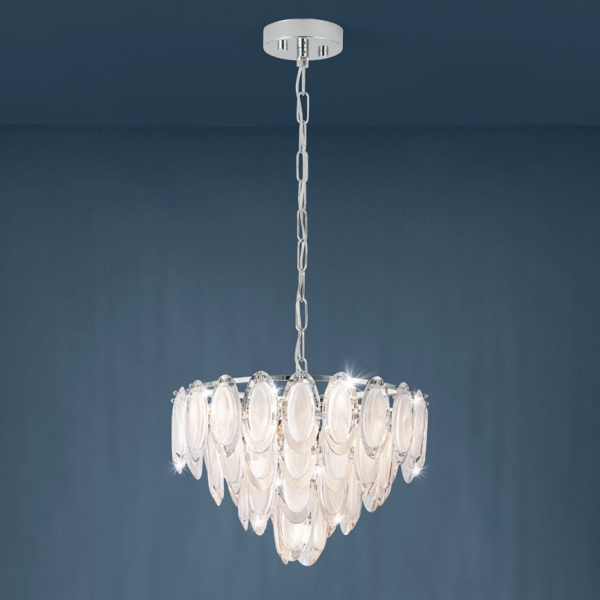 Eglo - Candelabro suspenso 7xE14/40W/230V