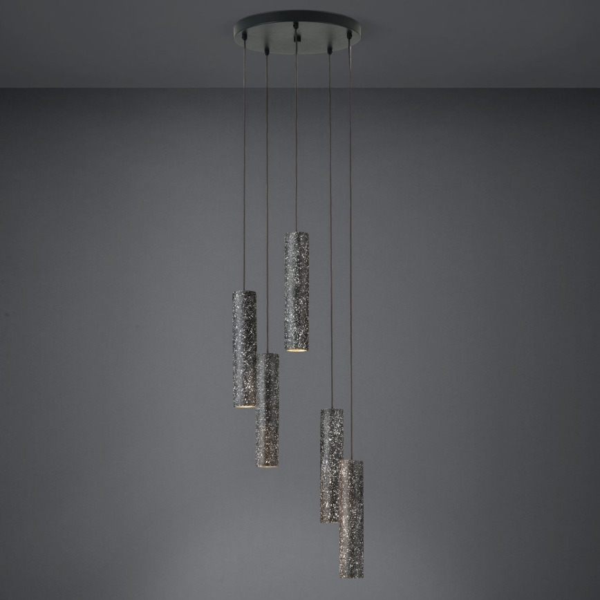 Eglo - Candelabro suspenso LED 5xGU10/4,5W/230V