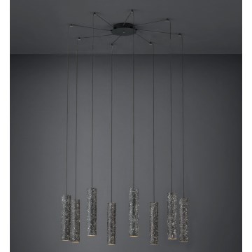 Eglo - Candelabro suspenso LED 8xGU10/4,5W/230V