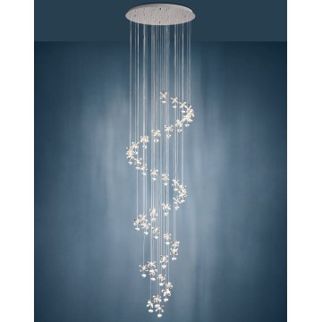 Eglo - Candelabro suspenso LED com regulação 40xLED/1,8W/230V