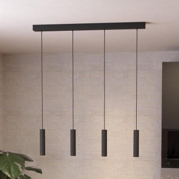 Eglo - Candelabro suspenso LED com regulação 4xLED/5,4W/230V
