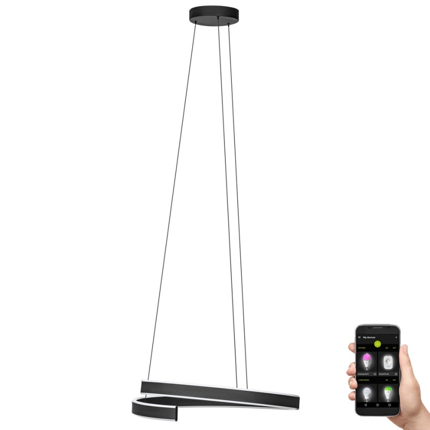 Eglo - Candelabro suspenso LED com regulação LED/42,5W/230V 3000-6500K