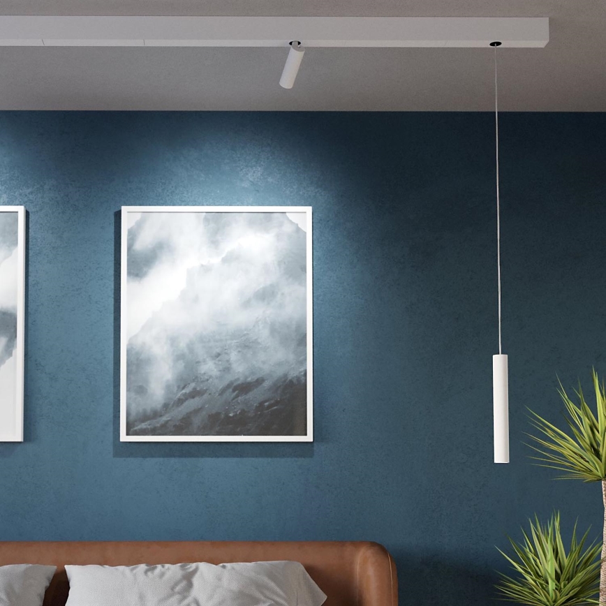 Eglo - Candelabro suspenso LED para sistema de carril 1xLED/9W/230V