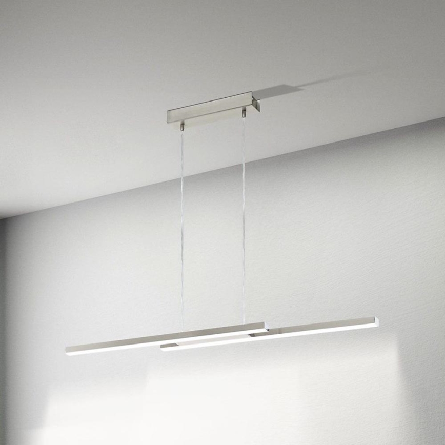 Eglo - Candelabro suspenso LED RGB com regulação FRAIOLI-C 2xLED/17W/230V