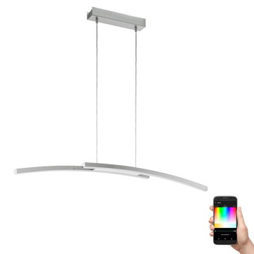 Eglo - Candelabro suspenso LED RGB com regulação FRAIOLI-C 2xLED/17W/230V