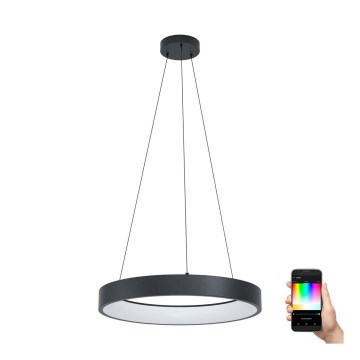 Eglo - Candelabro suspenso LED RGBW com regulação LED/26W/230V ZigBee