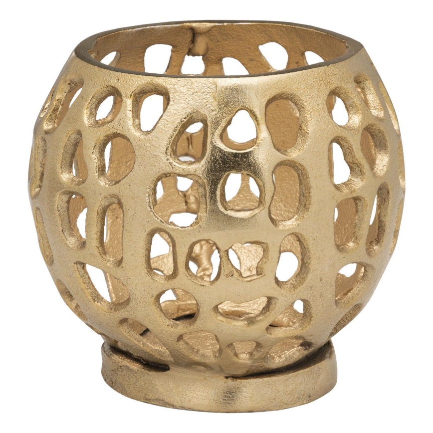 Eglo - Castiçal 9,5x9,5 cm dourado
