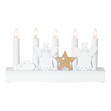 Eglo - Castiçal de Natal 5xE10/3W/230V