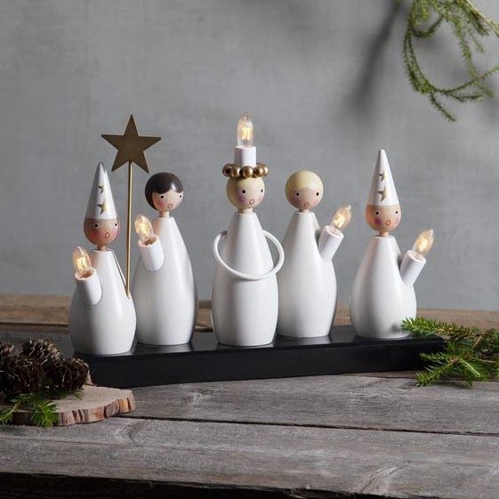 Eglo - Castiçal de Natal 5xE10/3W/230V