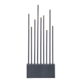 Eglo - Castiçal de Natal 9xE5/0,6W/230/12V antracite