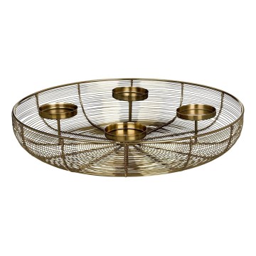 Eglo - Castiçal diâmetro 45 cm dourado
