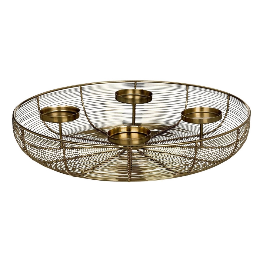 Eglo - Castiçal diâmetro 45 cm dourado
