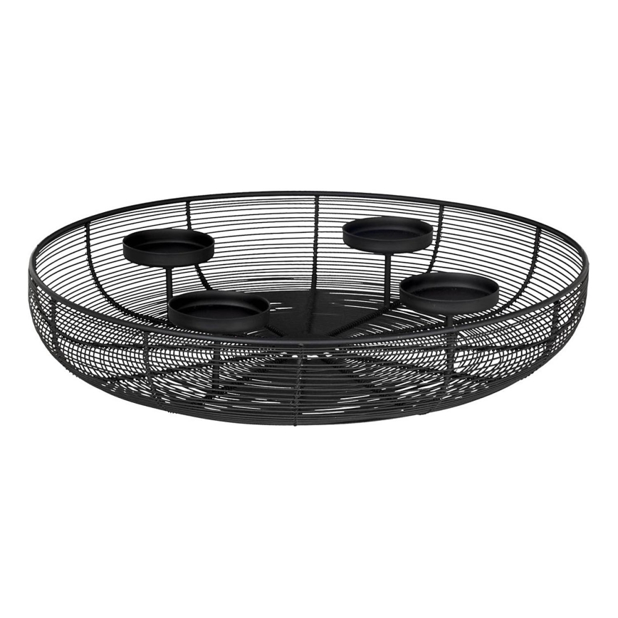 Eglo - Castiçal diâmetro 45 cm preto