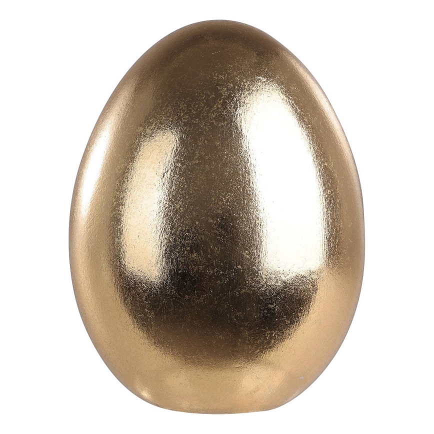 Eglo - Cerâmica decoração 14x11 cm ovo/dourado